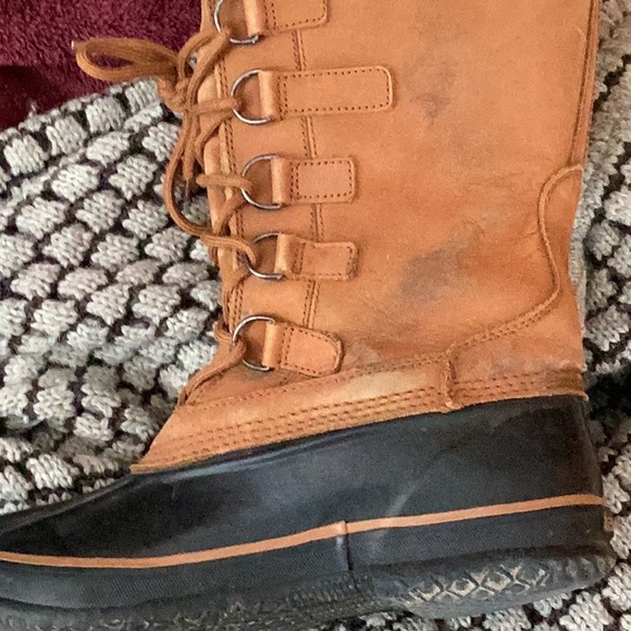 🥾Kamik Snowvixen NPLC 38/39 Leather Fleece lined - Picture 2 of 16